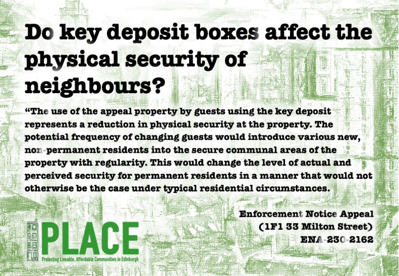 Key deposit boxes affect security?